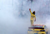 Bild zum Inhalt: Penske-Party: Logano triumphiert im Heimrennen
