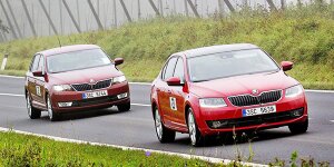 Skoda Octavia gewinnt Wettbewerb "Economy Run 2014"
