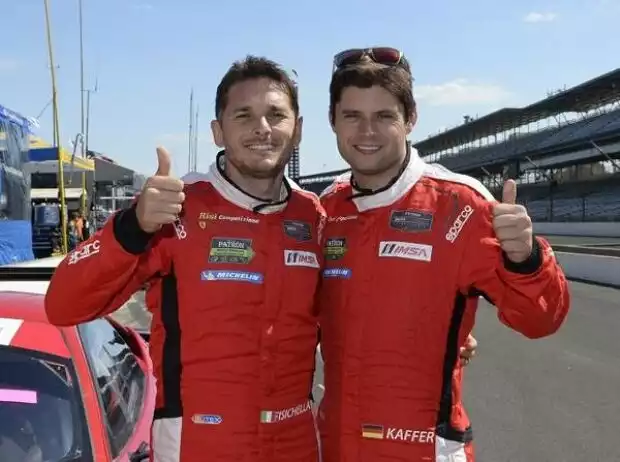 Giancarlo Fisichella, Pierre Kaffer Titel-Bild zur News: Giancarlo Fisichella, Pierre Kaffer