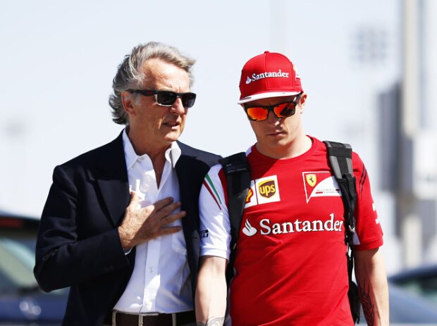 Titel-Bild zur News: Kimi Räikkönen, Luca di Montezemolo