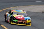 Kyle Busch (Gibbs) kräftig verbogen