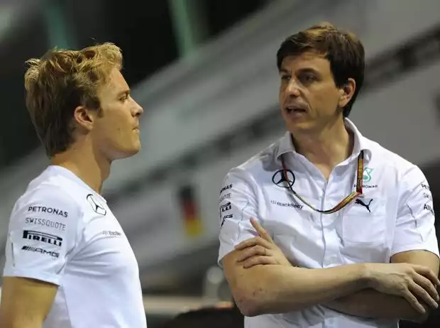 Titel-Bild zur News: Nico Rosberg, Toto Wolff