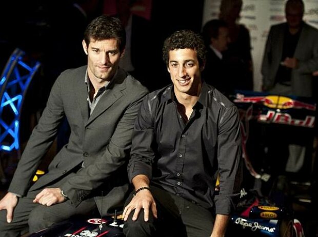 Daniel Ricciardo, Mark Webber Daniel Ricciardo, Mark Webber