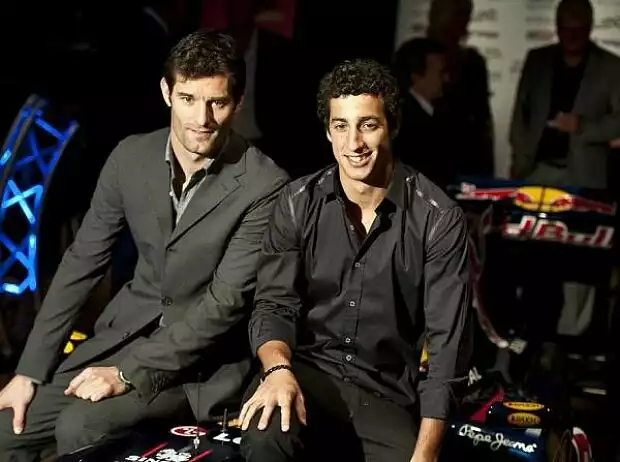 Daniel Ricciardo, Mark Webber Titel-Bild zur News: Daniel Ricciardo, Mark Webber