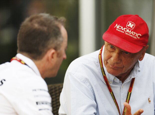 Titel-Bild zur News: Niki Lauda, Paddy Lowe