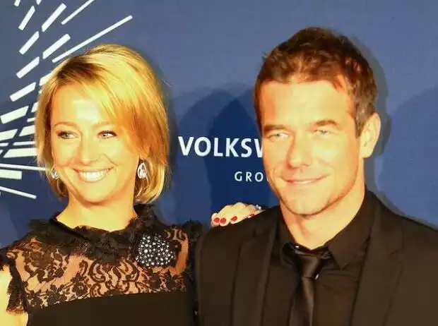 Sebastien Loeb mit Ehefrau Severine Titel-Bild zur News: Sebastien Loeb mit Ehefrau Severine
