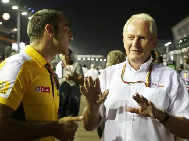 Cyril Abiteboul, Helmut Marko Titel-Bild zur News: Cyril Abiteboul, Helmut Marko