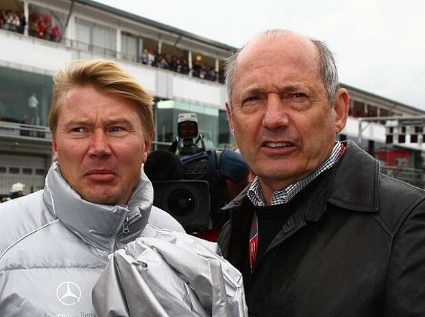 Titel-Bild zur News: Mika Häkkinen, Ron Dennis