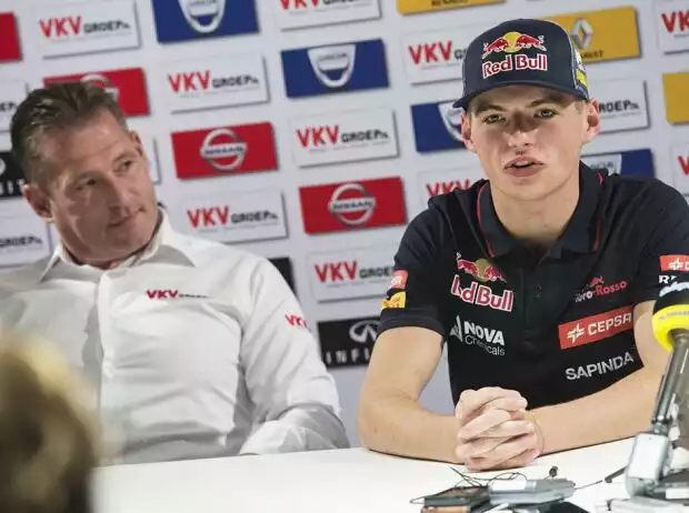 Titel-Bild zur News: Max Verstappen, Jos Verstappen