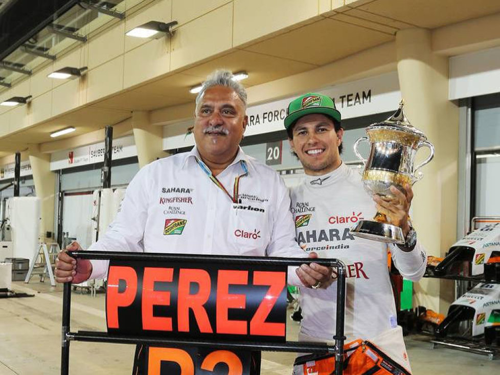 Sergio Perez, Vijay Mallya