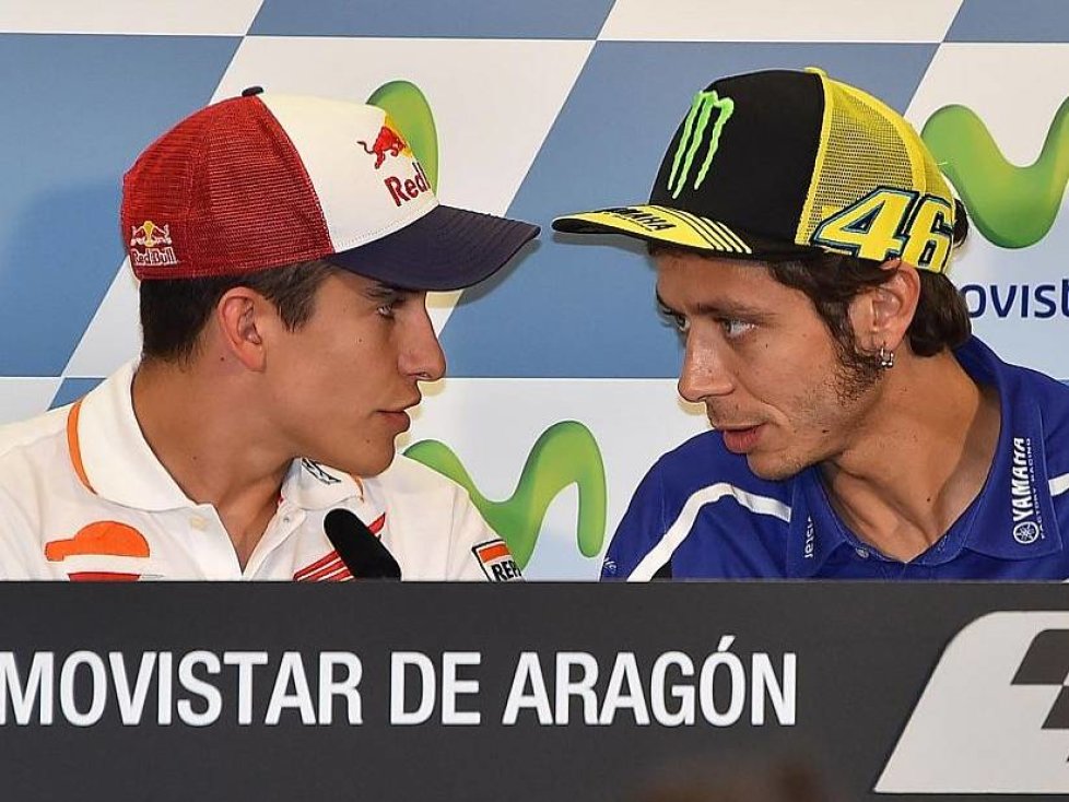 Marc Marquez, Valentino Rossi