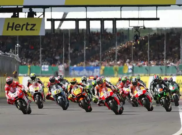 MotoGP Start Titel-Bild zur News: MotoGP Start