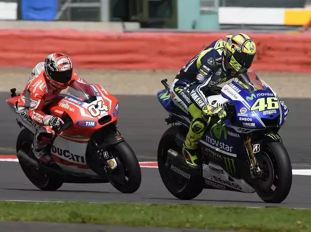 Valentino Rossi, Andrea Dovizioso Titel-Bild zur News: Valentino Rossi, Andrea Dovizioso