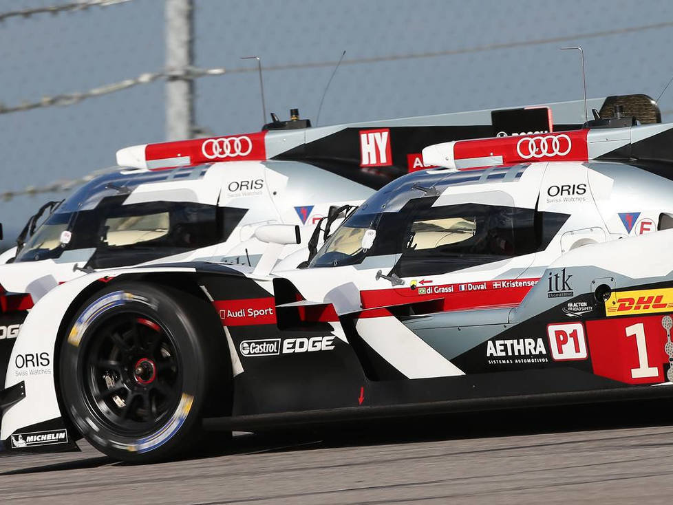 Lucas di Grassi, Tom Kristensen, Marc Gene
