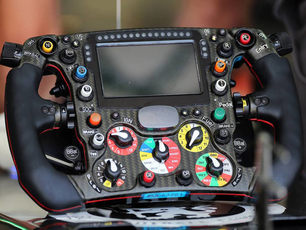 Sauber-Lenkrad