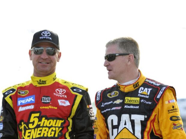 Clint Bowyer, Jeff Burton