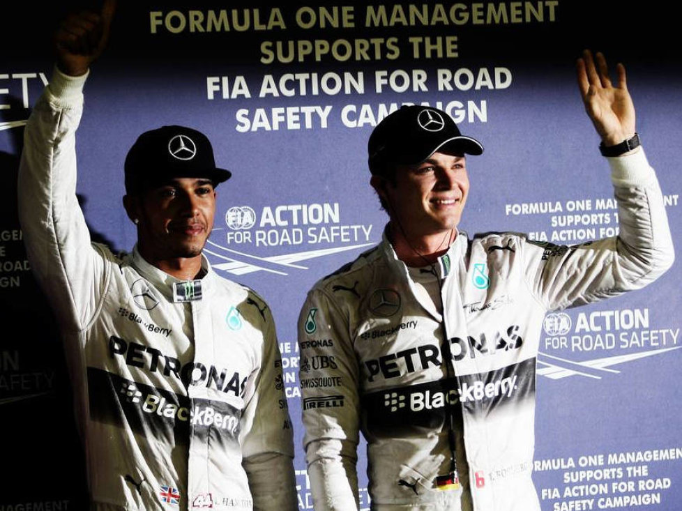 Lewis Hamilton, Nico Rosberg