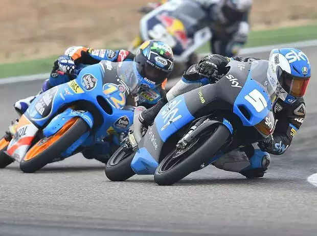Romano Fenati, Alex Marquez Titel-Bild zur News: Romano Fenati, Alex Marquez