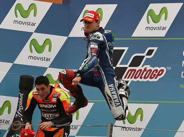 Jorge Lorenzo, Aleix Espargaro, Cal Crutchlow Titel-Bild zur News: Jorge Lorenzo, Aleix Espargaro, Cal Crutchlow