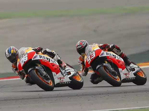 Marc Marquez, Daniel Pedrosa Titel-Bild zur News: Marc Marquez, Daniel Pedrosa
