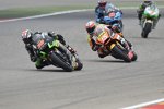 Bradley Smith vor Alex de Angelis 