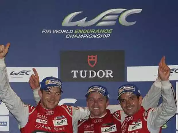 Tom Kristensen, Lucas di Grassi, Loic Duval, Andre Lotterer, Marcel Fässler, Benoit Treluyer, Sebastien Buemi, Anthony Davidson Titel-Bild zur News: Tom Kristensen, Lucas di Grassi, Loic Duval, Andre Lotterer, Marcel Fässler, Benoit Treluyer, Sebastien Buemi, Anthony Davidson