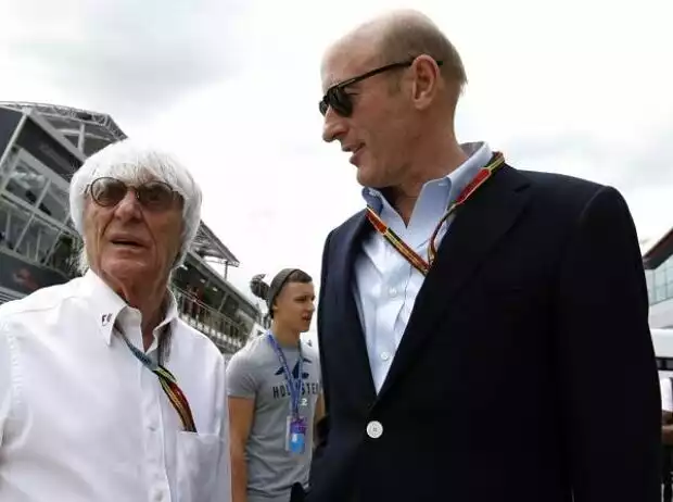 Titel-Bild zur News: Bernie Ecclestone, Donald Mackenzie