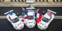 Die Teilnehmer des "Porsche International Cup Scholarship"
