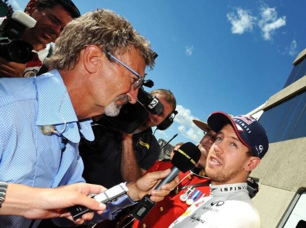 Titel-Bild zur News: Sebastian Vettel, Eddie Jordan