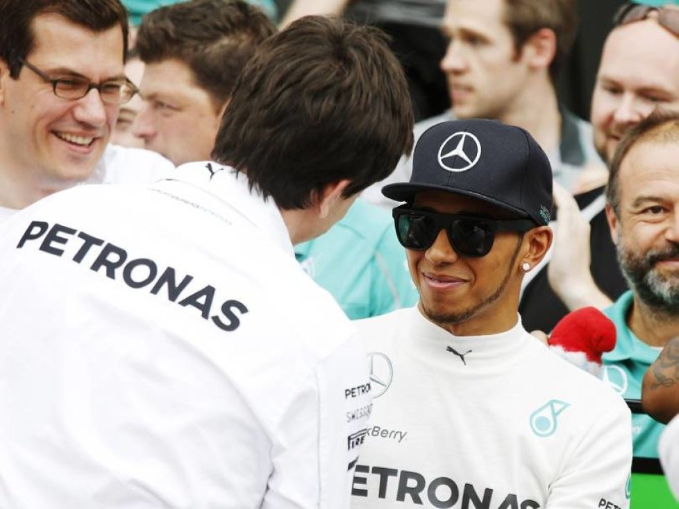 Lewis Hamilton, Toto Wolff