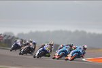 Alex Rins vor Alex Marquez 