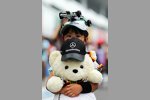 Junger Fan von Nico Rosberg (Mercedes) 