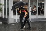 Romain Grosjean (Lotus) im Regen