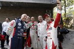 Tom Coronel , Norbert Michelisz , Gabriele Tarquini , Yvan Muller und Tiago Monteiro