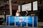 Contender-Round-Media-Day in Charlotte: Jeff Gordon und Danielle Trotta von Fox