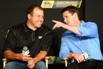 Contender-Round-Media-Day in Charlotte: Ryan Newman und Carl Edwards