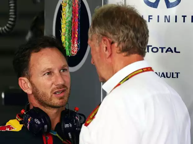 Christian Horner, Helmut Marko Titel-Bild zur News: Christian Horner, Helmut Marko