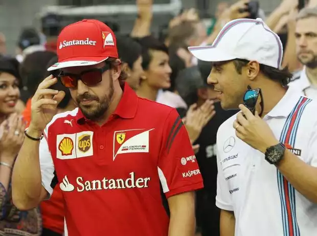 Fernando Alonso, Felipe Massa Titel-Bild zur News: Fernando Alonso, Felipe Massa