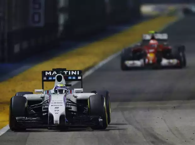 Felipe Massa, Kimi Räikkönen Titel-Bild zur News: Felipe Massa, Kimi Räikkönen