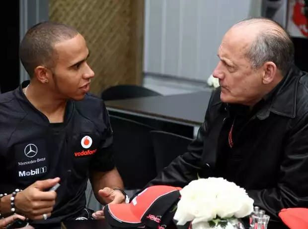 Lewis Hamilton, Ron Dennis Titel-Bild zur News: Lewis Hamilton, Ron Dennis