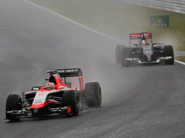 Titel-Bild zur News: Jules Bianchi, Adrian Sutil