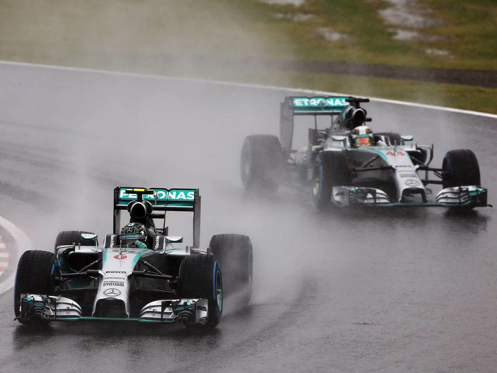 Nico Rosberg, Lewis Hamilton