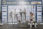 Das Podium in Frankreich