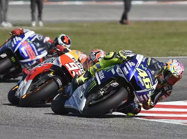 Valentino Rossi, Marc Marquez Titel-Bild zur News: Valentino Rossi, Marc Marquez
