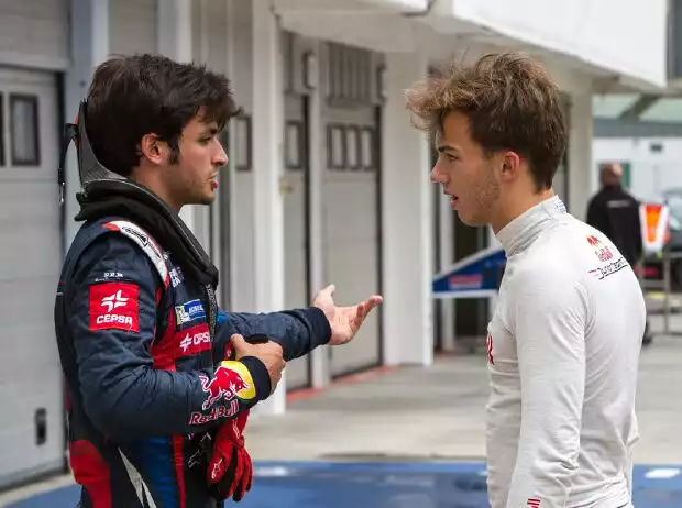 Titel-Bild zur News: Carlos Sainz Jun., Pierre Gasly