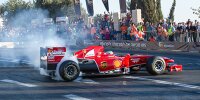 Bild zum Inhalt: Jerusalem: Fisichella begeistert im Formel-1-Auto