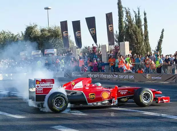 Titel-Bild zur News: Giancarlo Fisichella Jerusalem