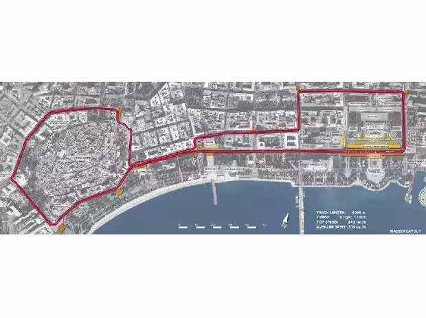 Titel-Bild zur News: Der neue Stadtkurs in Baku