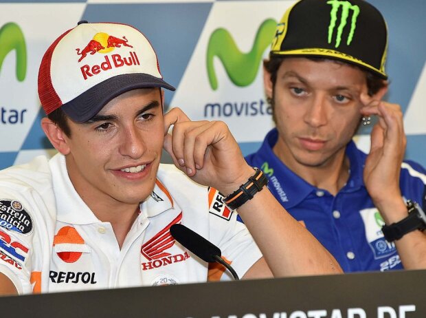 Marc Marquez, Valentino Rossi Marc Marquez, Valentino Rossi