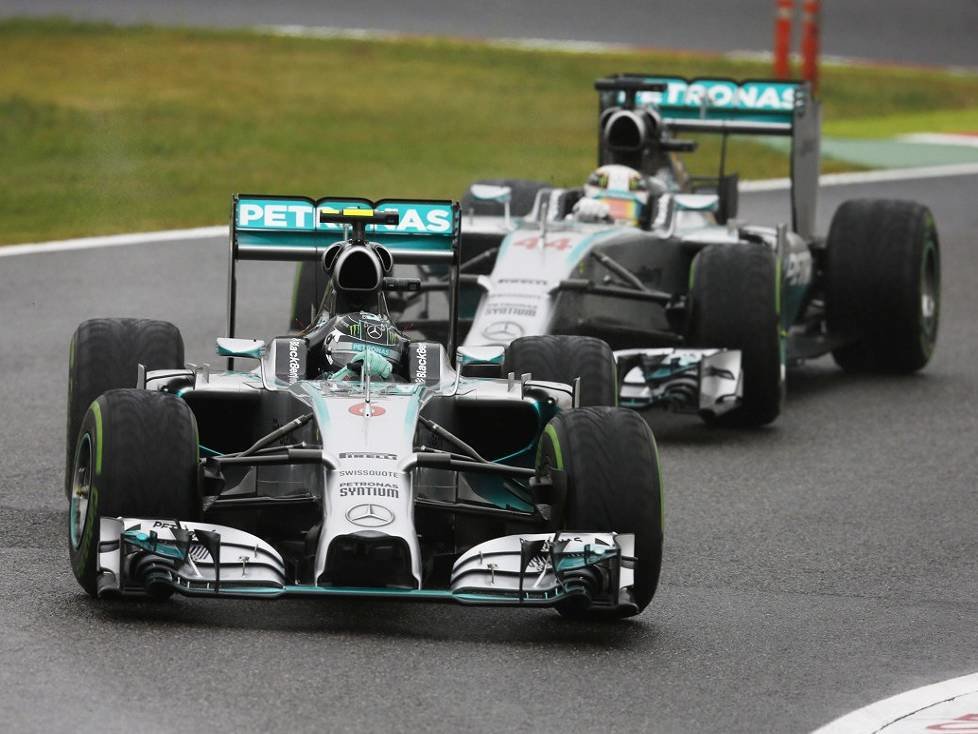 Nico Rosberg, Lewis Hamilton